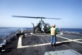 Image: U.S.M.C. AH-1T Sea Cobra Gunship Helicopter