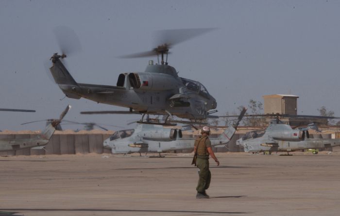 Image: U.S.M.C. AH-1W Cobra Helicopter