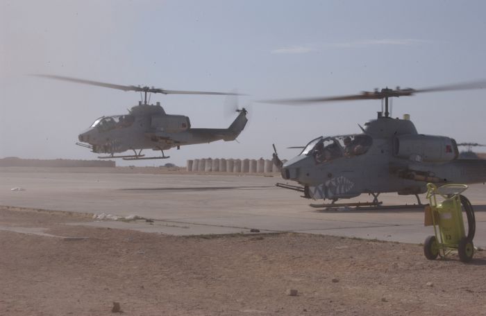 Image: U.S.M.C. AH-1W Cobra Helicopter