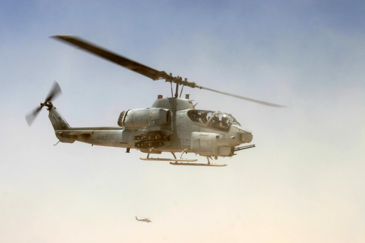 Image: United States Marine Corps AH-1W Super Cobra Helicopter