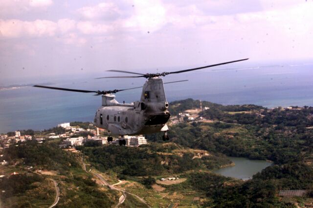 Image: U.S. Marines CH-46 Super Stallion