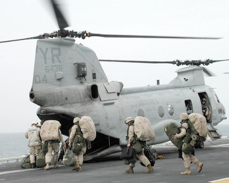 Image:CH-46 Sea Knight Helicopter