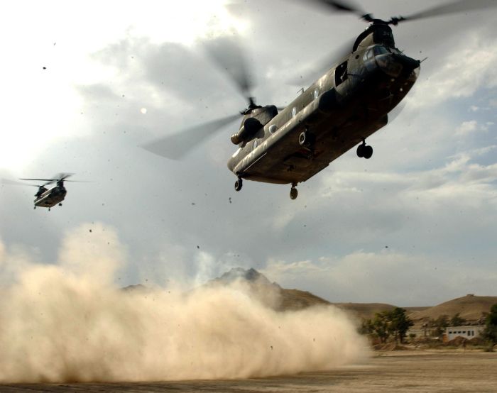 Image: U.S. Army CH-47 Chinook Helicopters