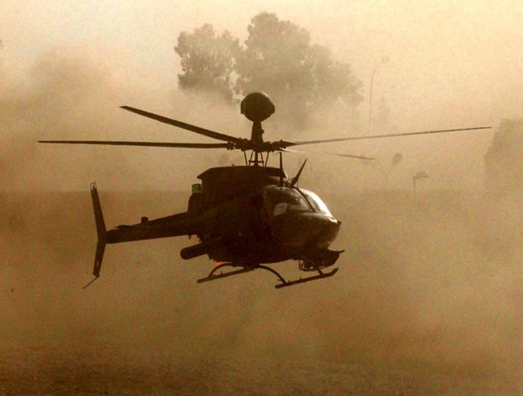 OH 58D Kiowa Warrior Helicopter