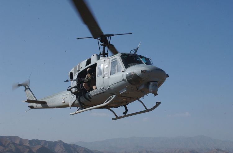 Image: U.S. Marine Corps UH-1N Huey Helicopter 