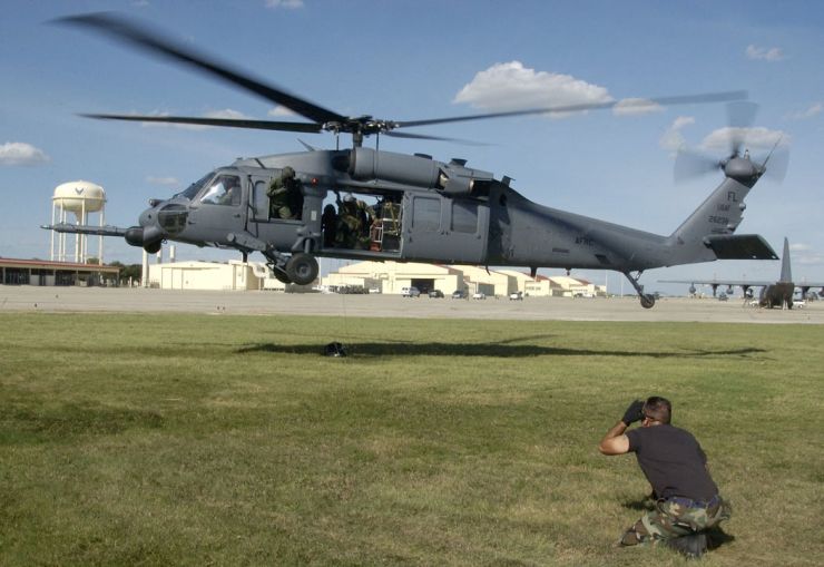 Image: U.S. Air Force HH-60 Helicopter