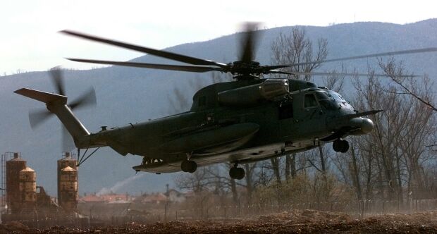 Image: Operation Joint Guard - MH-53J Pave Low operations