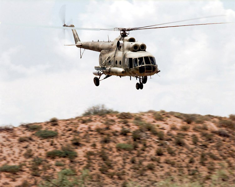 Image: Soviet Mi-8 “Hip” Helicopter