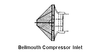 Drawing: Bellmouth Compressor Inlet