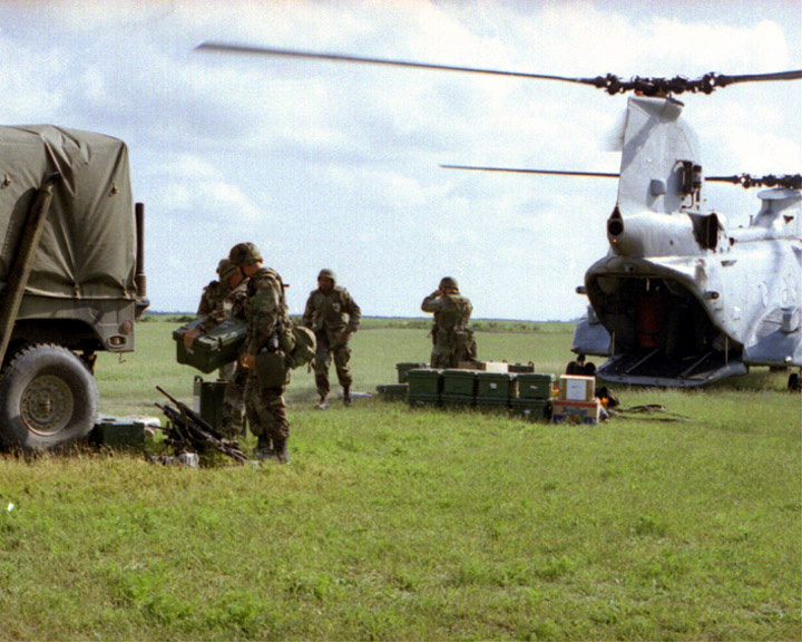 Image: U.S.M.C. CH-46 Sea Knight Helicopter