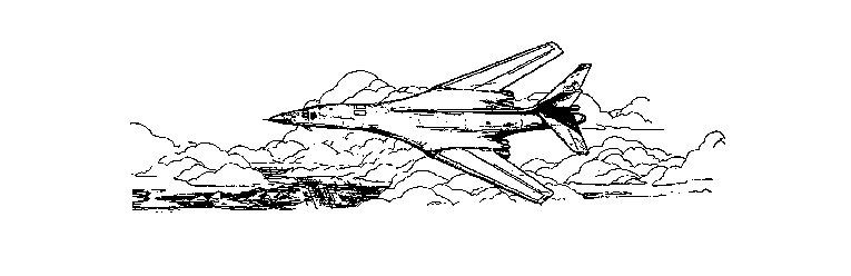 Drawing: B-1 Bomber