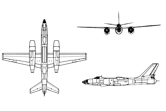 Drawing: Il-28 Beagle