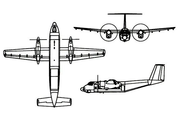 Drawing: C-8A Buffalo