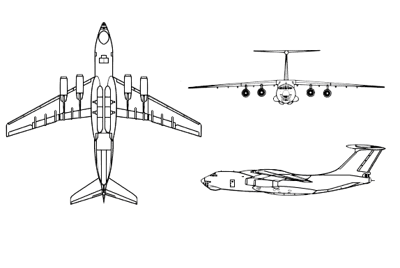 Drawing: Il-76 Candid