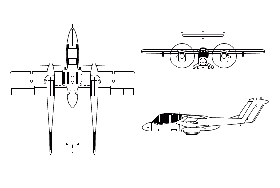 Drawing: OV-10 Bronco