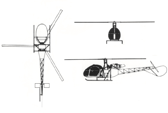 Drawing: Alouette II