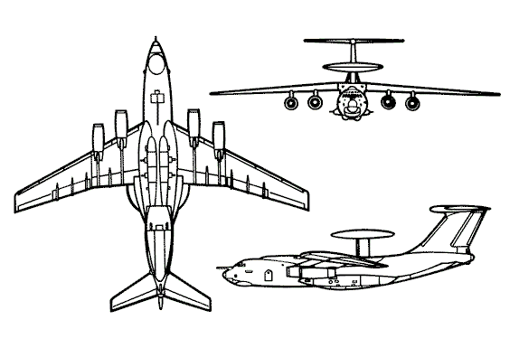 Drawing: A-50 Mainstay
