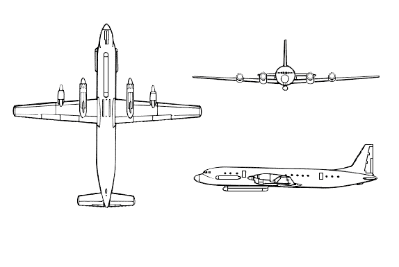 Drawing: Il-20 Coot-A