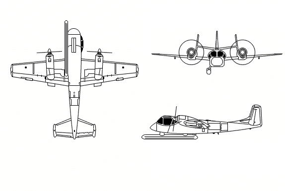 Drawing: OV-1 Mohawk