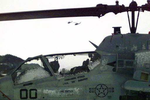 AH-1W Marine Cobra Helicopter