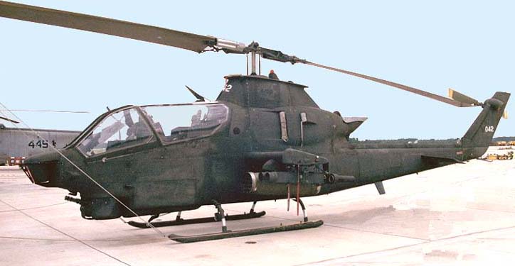 Image: Bell AH-1S MOD Cobra attack helicopter