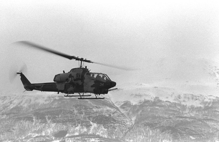 Image: U.S.M.C. AH-1W Super Cobra Attack Helicopter