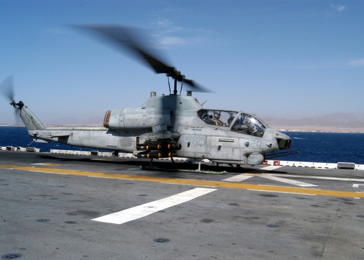 Image: U.S. Marines AH-1W Cobra Helicopter