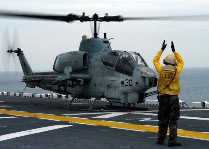 Image: USMC AH-1W Cobra Helicopter
