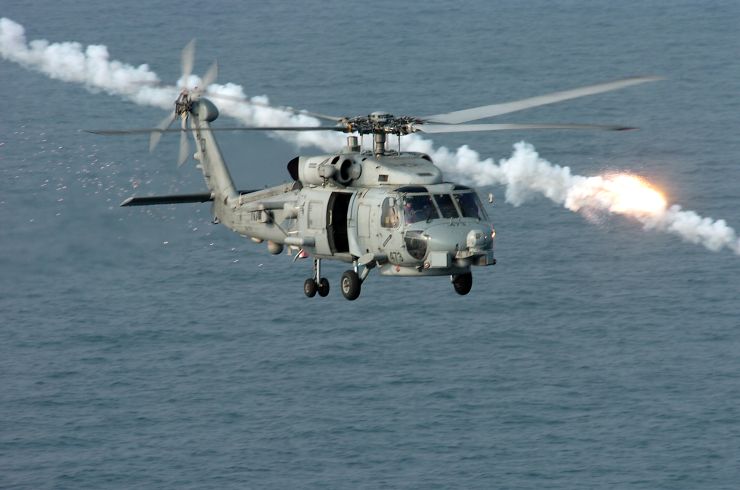 Image: U.S. Navy SH-60B Seahawk Helicopter