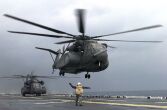 Image: MH-53E Sea Dragon helicopters