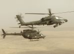 Image: U.S. Army OH-58D and AH-64 Apache Helicopter