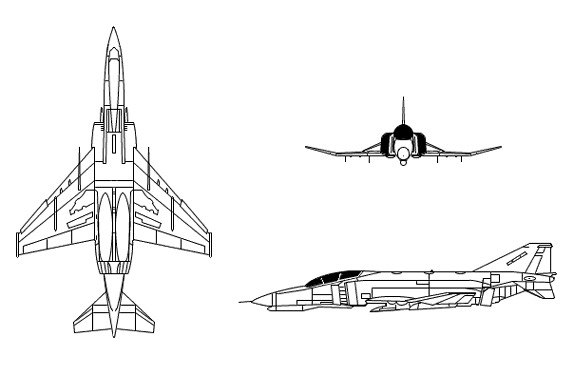 Drawing: F-4 Phantom II