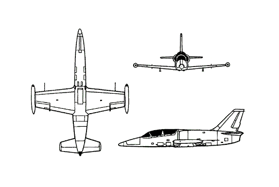 Drawing: L-39 Albatross