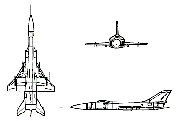 Drawing: Su-15 Flagon