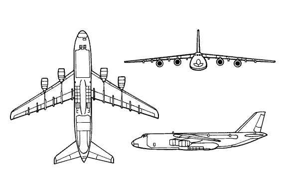 Drawing: An-124 Condor