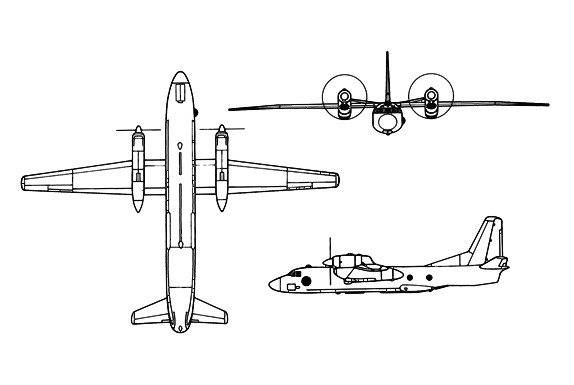 Drawing: An-32 Cline