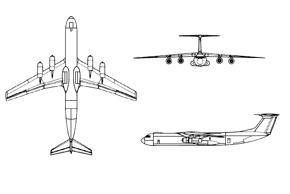 Drawing: C-141B Starlifter