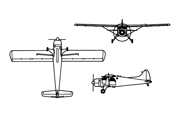 Drawing: U-6A Beaver
