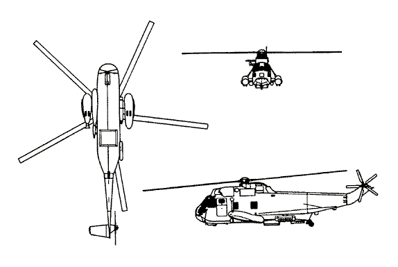 Drawing: SH-3 Sea King